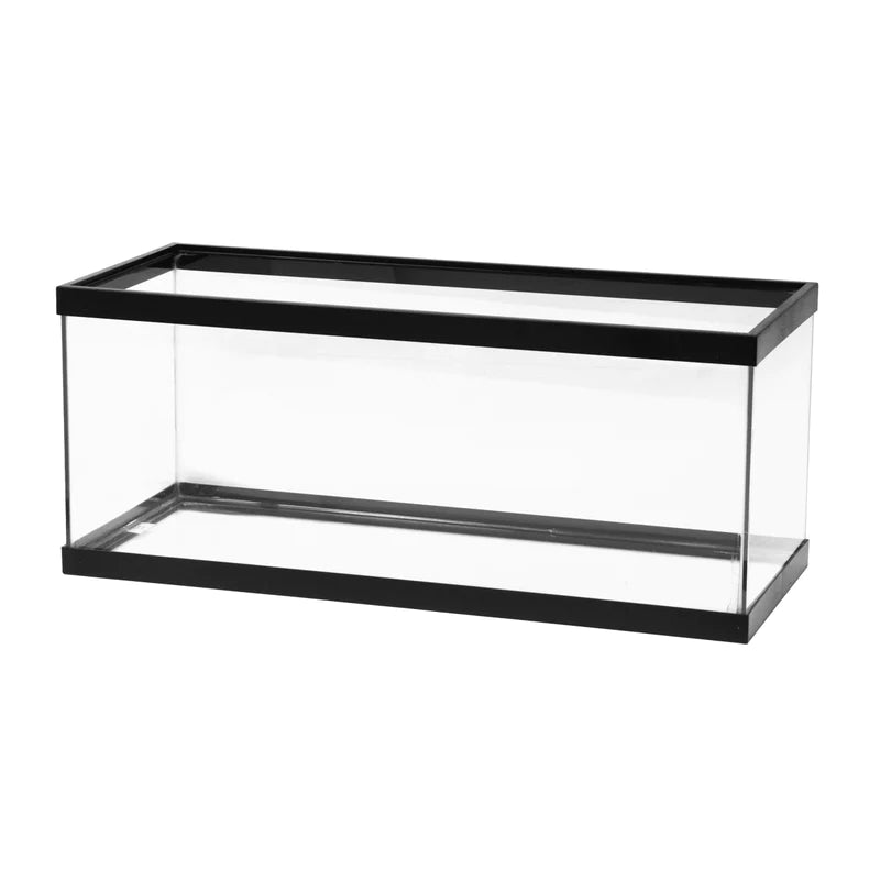 Aqueon Standard Rectangular Aquarium Black Trim 20 Gal Long