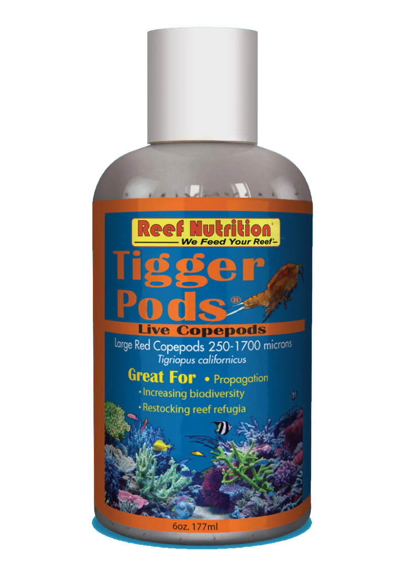 Reef Nutrition Tigger-Pods - Live Tigriopus californicus copepods - 6oz