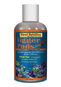Reef Nutrition Tigger-Pods - Live Tigriopus californicus copepods - 6oz